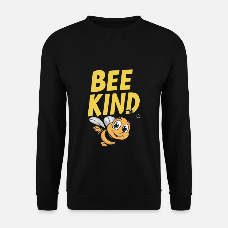 Bee Kind Biene - Unisex Pullover - Schwarz