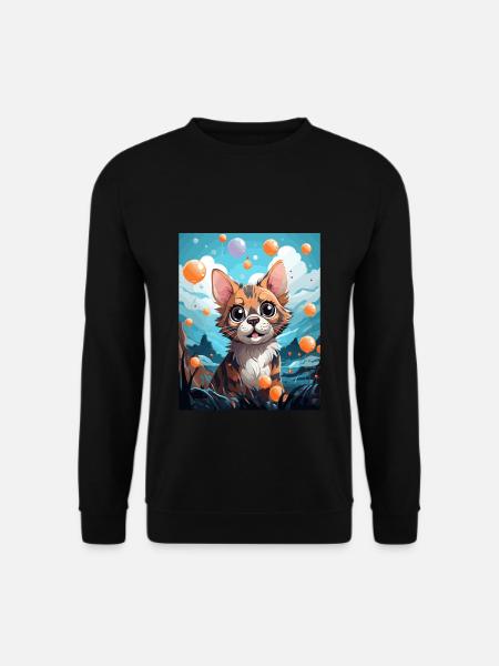 Bengal Cat - Unisex Sweatshirt - black