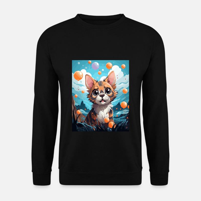 Bengal Cat - Unisex Sweatshirt - black