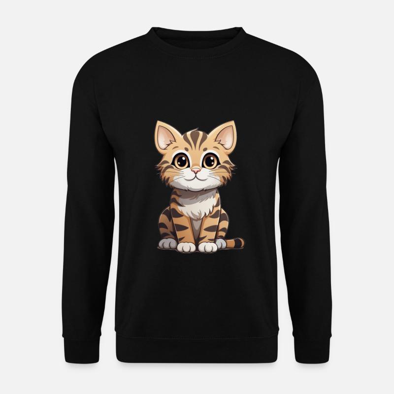 Chat du Bengale - Sweat-shirt Unisexe - noir