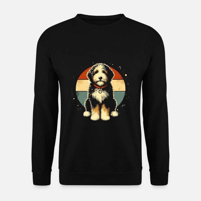 Bernedoodle Hund - Unisex Pullover - Schwarz