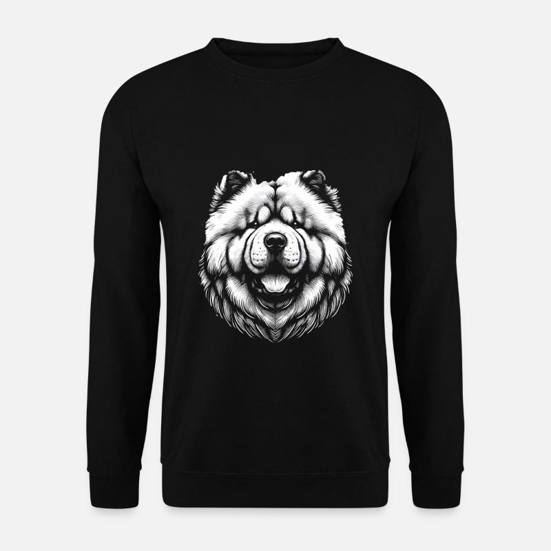 Chow Chow Dog - Unisex Sweatshirt - black