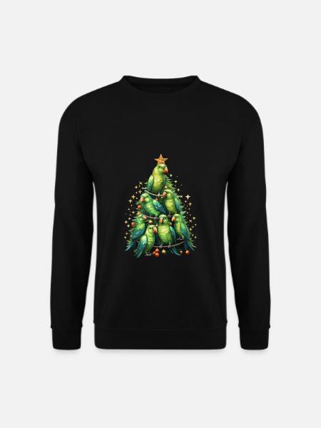 Budgie Parakeet - Unisex Sweatshirt - black