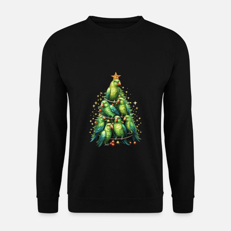 Budgie Parakeet - Unisex Sweatshirt - black