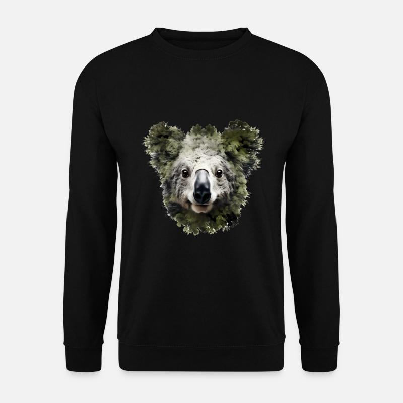 Koala - Unisex Sweatshirt - black