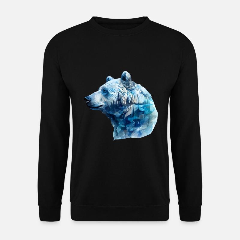 Eisbär - Unisex Pullover - Schwarz