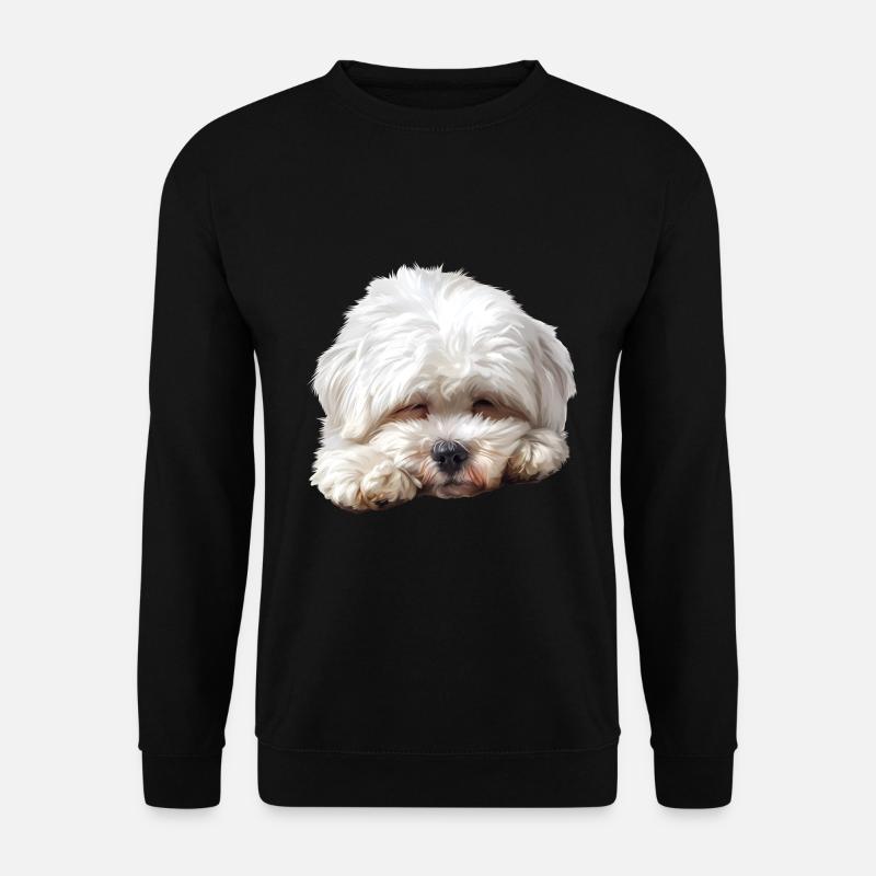Maltese - Unisex Sweatshirt - black