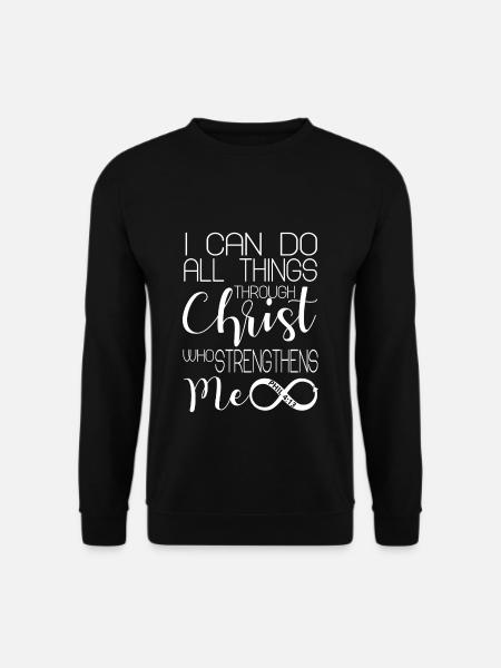 Bible verse Bible Motivation Religion - Unisex Sweatshirt - black