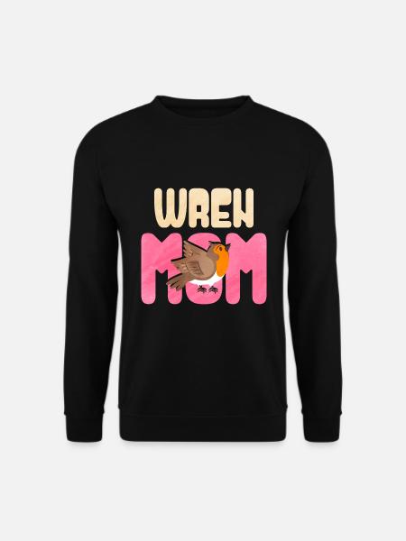 Wren Bird - Unisex Sweatshirt - black