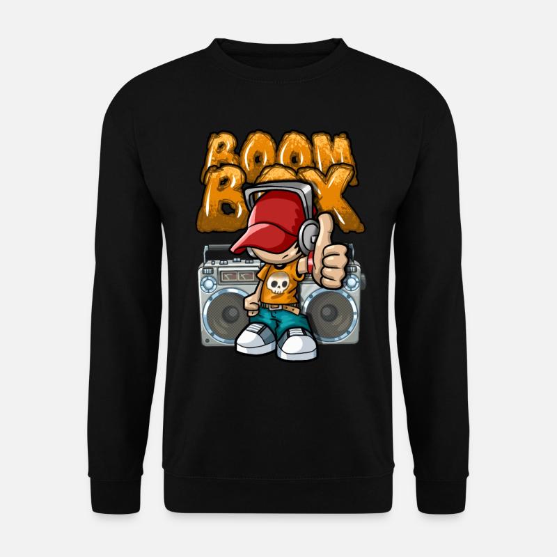 Boombox - Unisex Sweatshirt - black
