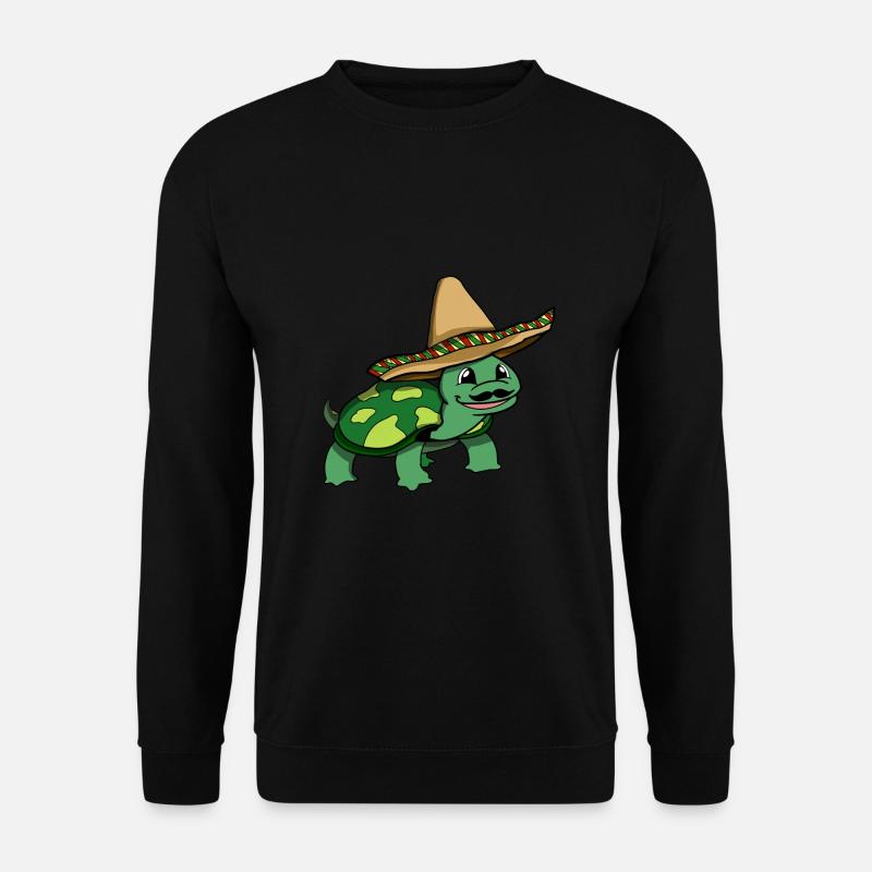 Schildkröte - Unisex Pullover - Schwarz