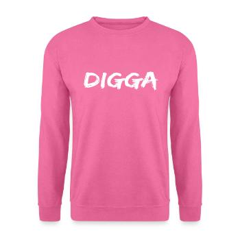 Conception de Digga - Sweat-shirt Unisexe - rose - Devant