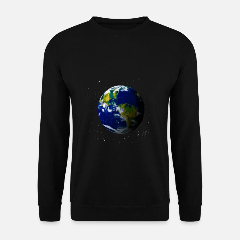 earth - Unisex Sweatshirt - black