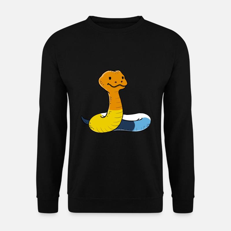Snake Aroace Pride - Unisex Sweatshirt - black