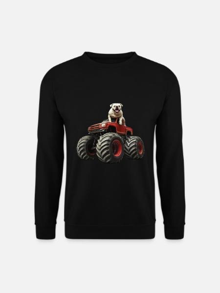 Hund - Unisex Pullover - Schwarz