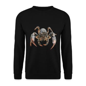 Skorpion - Unisex Pullover - Schwarz - Vorne - Alina (178cm) & Michal (187cm)