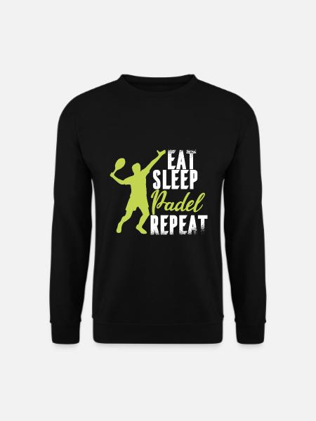 Padel Padelspieler Padeltennis Paddle Spanien - Unisex Pullover - Schwarz