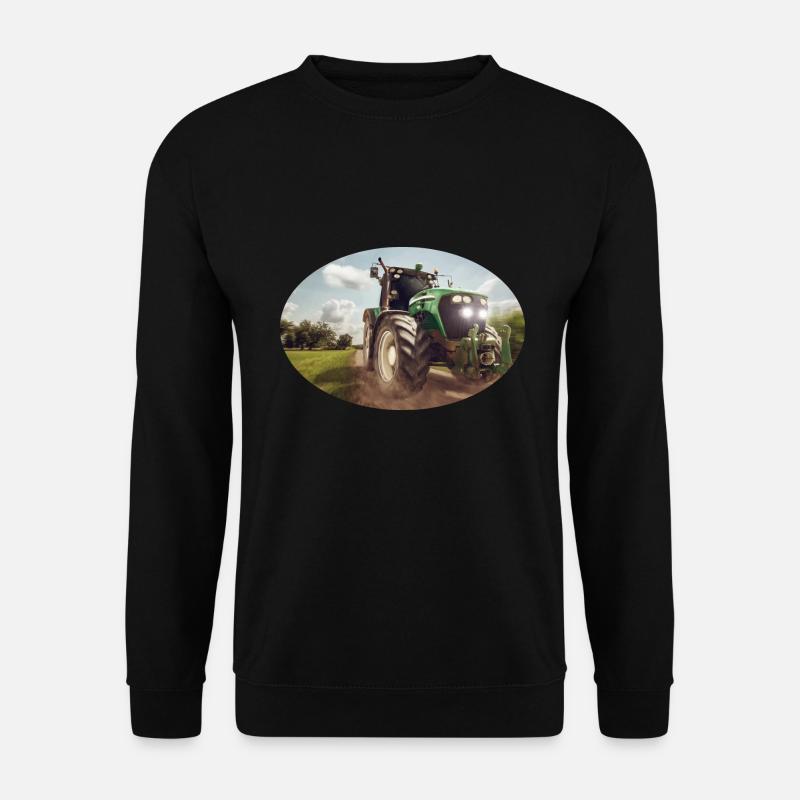tractor - Unisex Sweatshirt - black