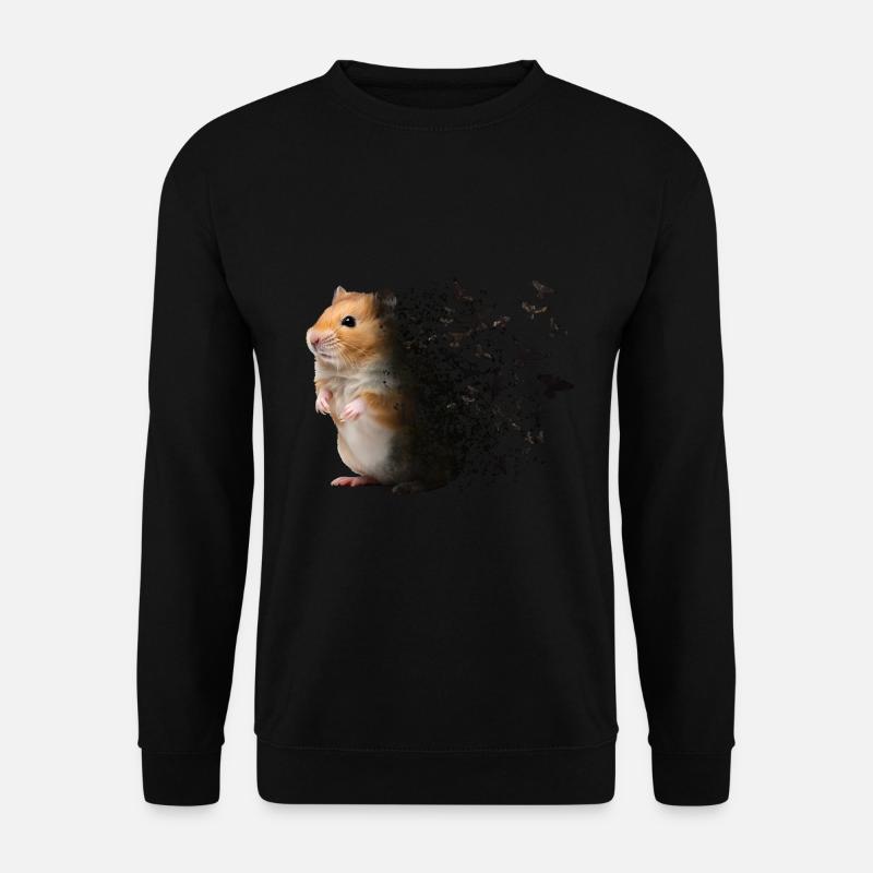 Hamster - Unisex Pullover - Schwarz