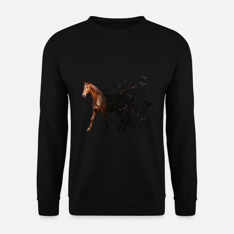 Cheval - Sweat-shirt Unisexe - noir