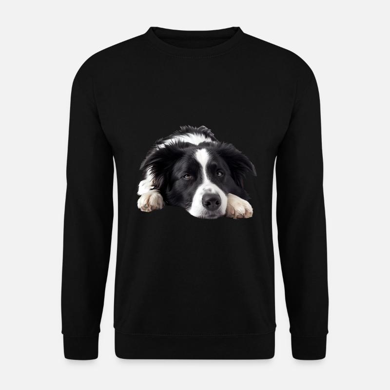 Border Collie - Unisex Pullover - Schwarz