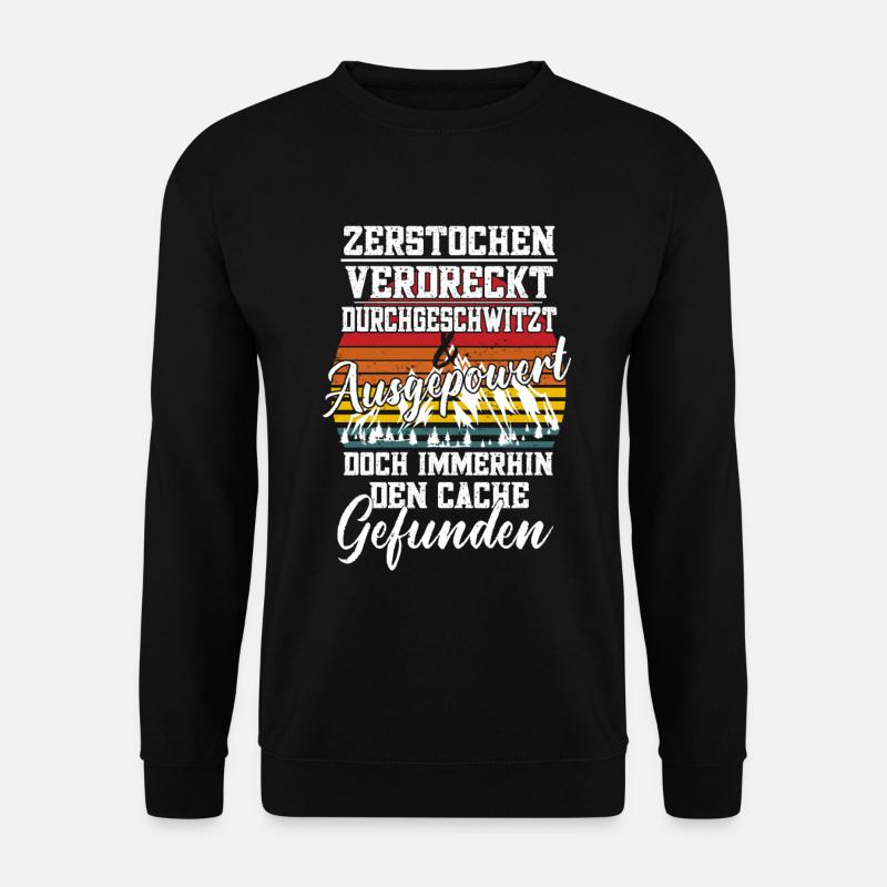 Den Cache Gefunden - Unisex Pullover - Schwarz