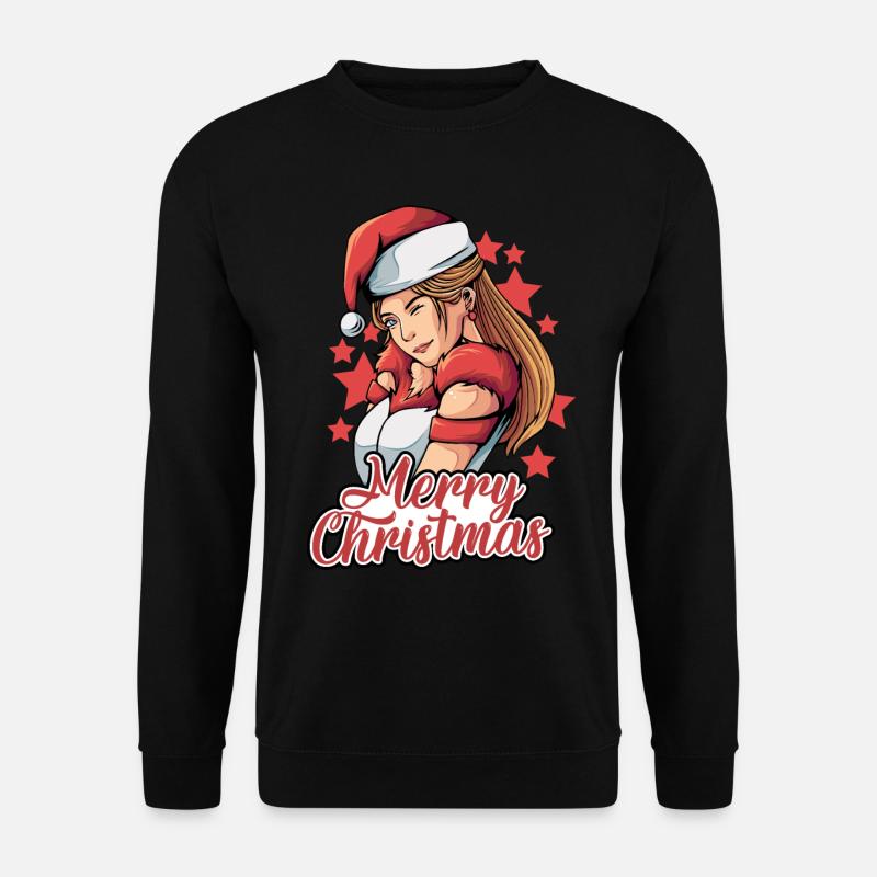 Weihnachten Weihnachtsmann Geschenke - Unisex Pullover - Schwarz