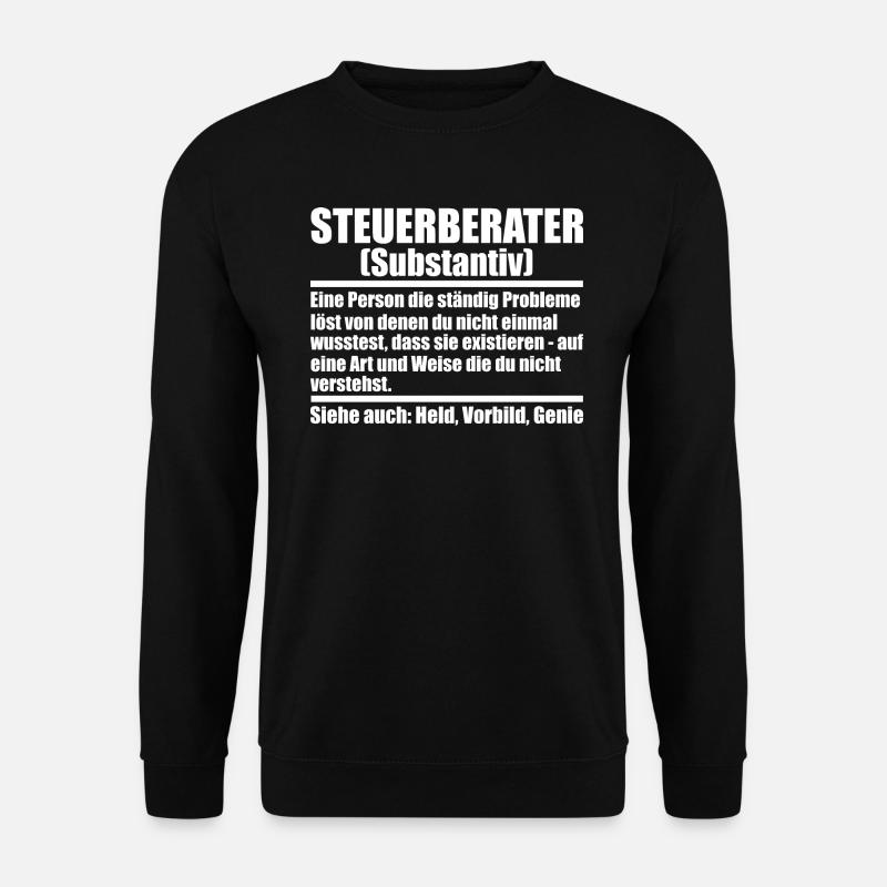 Steuerberater - Unisex Pullover - Schwarz