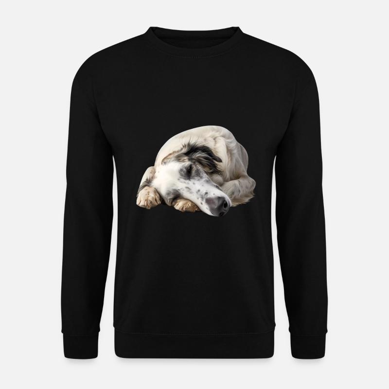 Barzoï - Sweat-shirt Unisexe - noir