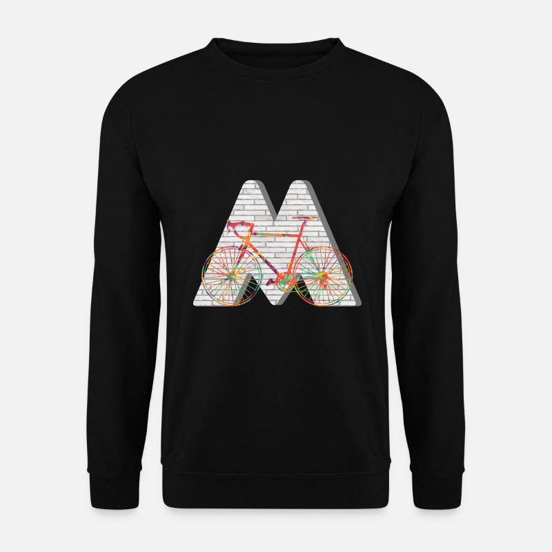 bicycle e 249 m - Unisex Sweatshirt - black