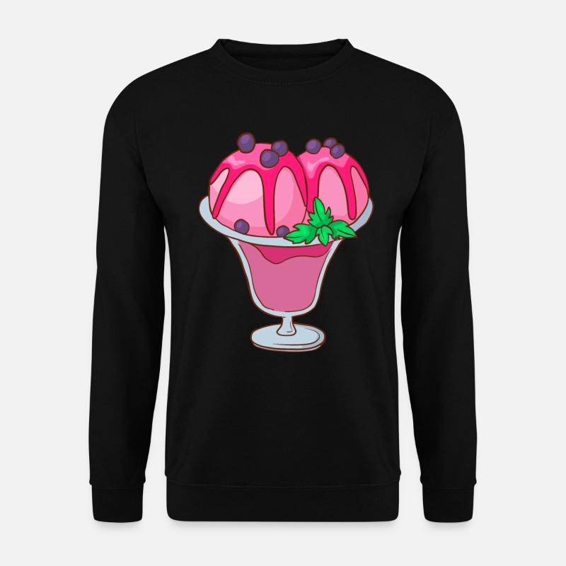 sundae - Unisex Sweatshirt - black