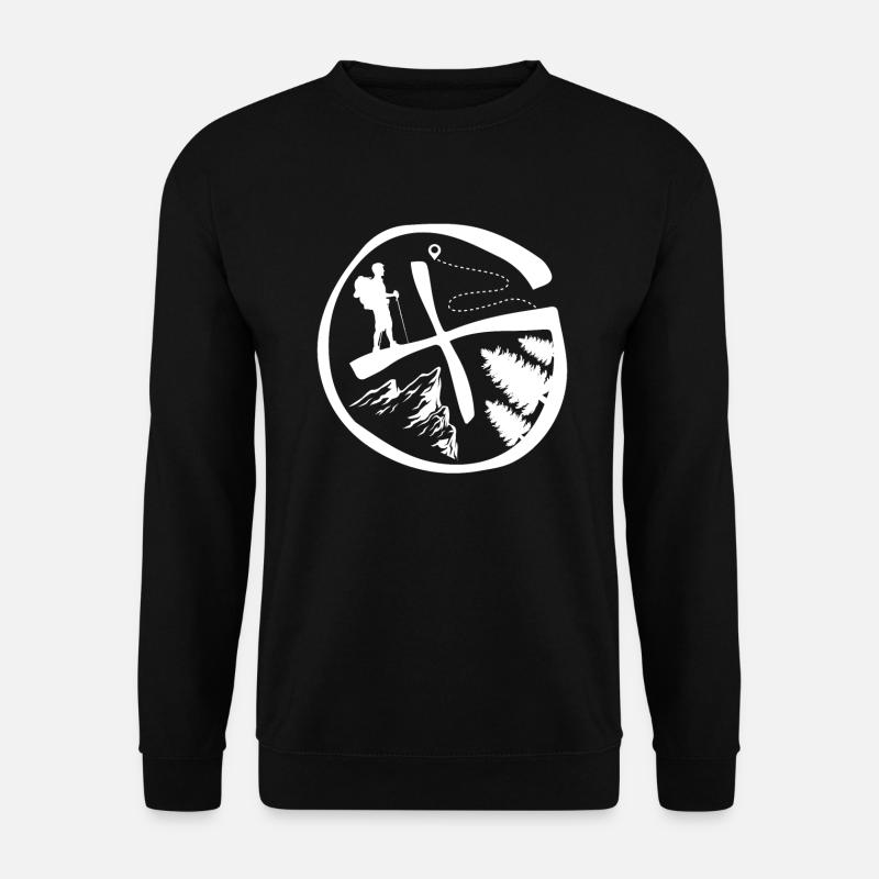 Geocaching Geocache Geocacher Geocach Logbuch - Unisex Pullover - Schwarz