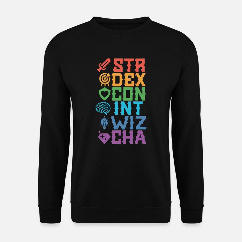 RPG-Rollenspiel - Unisex Pullover - Schwarz