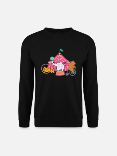 Zirkuspersonal Zirkussicherheit Karnevals-Ringmeister - Unisex Pullover - Schwarz