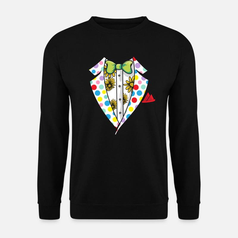 Stolzer Clown Zirkus Geburtstagsfeier Comedy Clown - Unisex Pullover - Schwarz