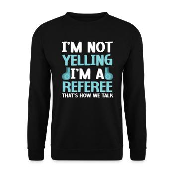 5 Minuten für Fighting Referee Game Official MMA - Unisex Pullover - Schwarz - Vorne - Alina (178cm) & Michal (187cm)