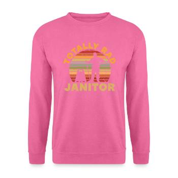 Totalement Rad Concierge Concierge De l’École Gardienne - Sweat-shirt Unisexe - rose - Devant