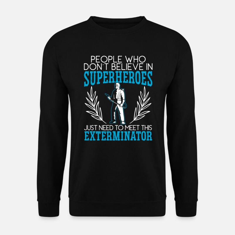 Kammerjäger Tierbekämpfung Schädlingsbekämpfung - Unisex Pullover - Schwarz