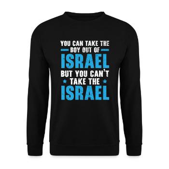 Israël Tribu de Juda Pays Juif Israélite - Sweat-shirt Unisexe - noir - Devant - Alina (178cm) & Michal (187cm)