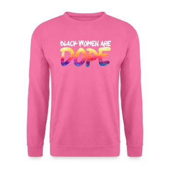 Les femmes noires sont le Mois de l’histoire des Noirs Afro - Sweat-shirt Unisexe - rose - Devant