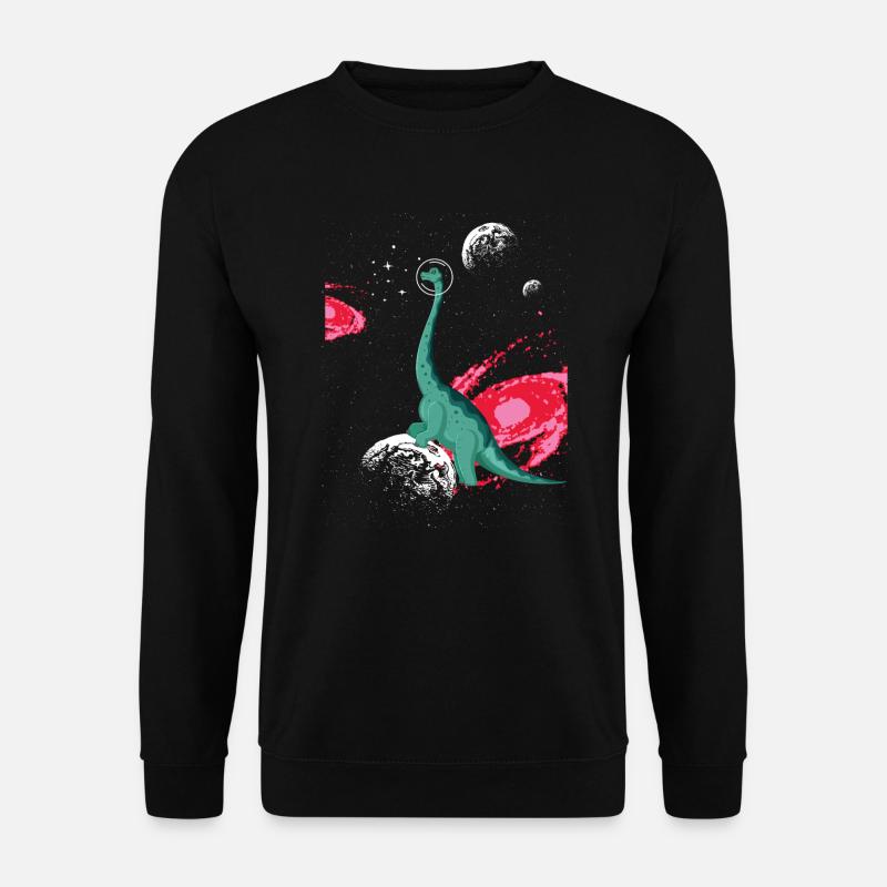 Brachiousaurus Dinosaure Paléontologue Astronaute - Sweat-shirt Unisexe - noir