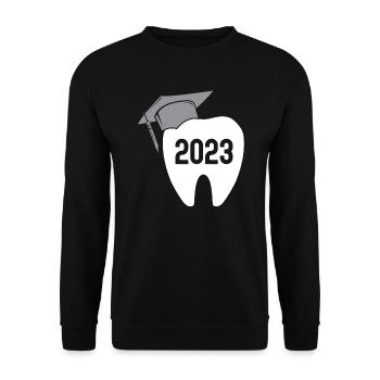Future Dentist Dentistry Dental Surgeon Hygienist - Unisex Sweatshirt - black - Front - Alina (178cm) & Michal (187cm)