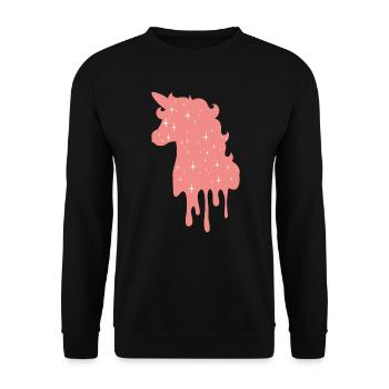 Nu Goth Japanische ästhetische okkulte Hexerei Hexe - Unisex Pullover - Schwarz - Vorne - Alina (178cm) & Michal (187cm)