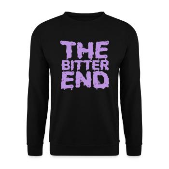 The Bitter End Nu Goth Occult Witchcraft Witch - Unisex Sweatshirt - black - Front - Alina (178cm) & Michal (187cm)