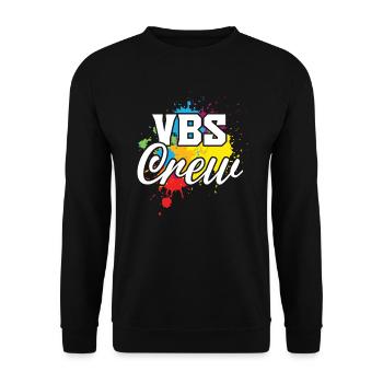 VBS Crew Vacation École biblique Enseignant chrétien - Sweat-shirt Unisexe - noir - Devant - Alina (178cm) & Michal (187cm)