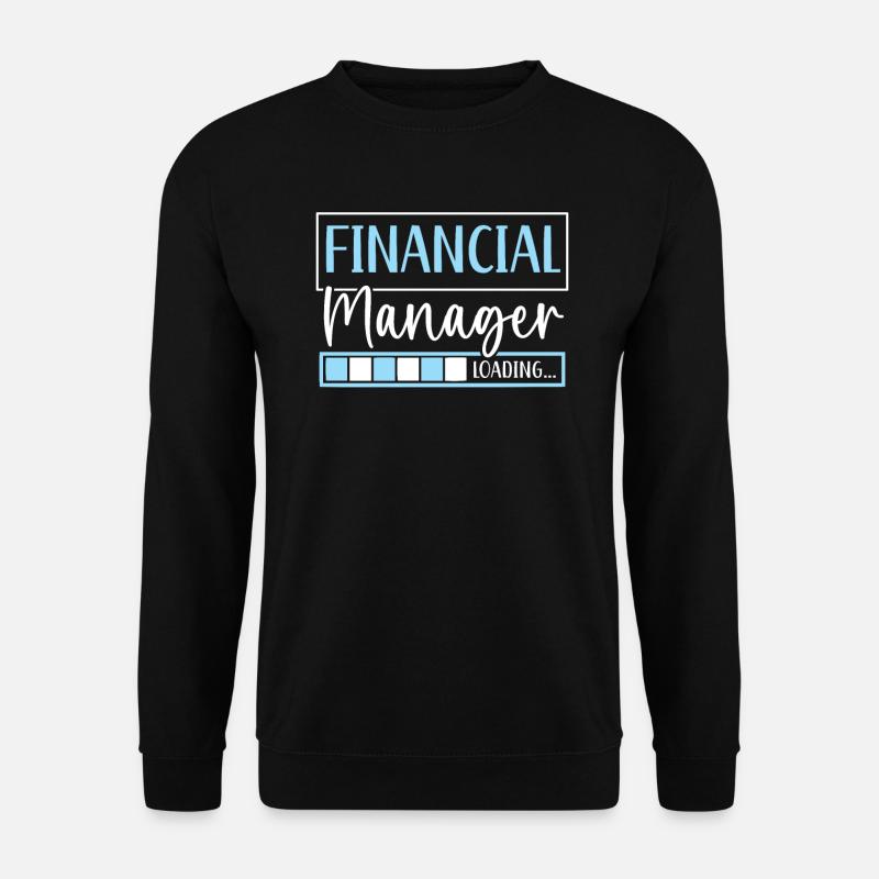 Finanzmanager Loading Job Beruf - Unisex Pullover - Schwarz