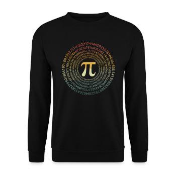 Professeur de mathématiques Math Professeur de Mathématicien Pi Day - Sweat-shirt Unisexe - noir - Devant - Alina (178cm) & Michal (187cm)