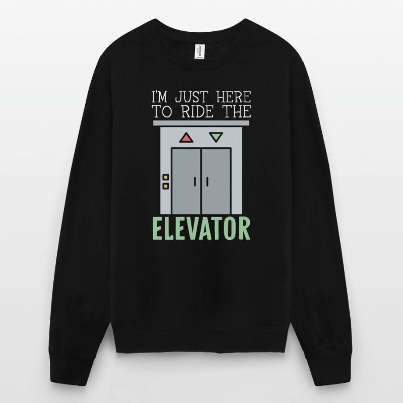 Elevator Mechanic Elevator Technician Maintenance Unisex Sweatshirt
