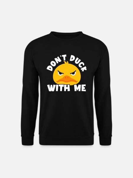 Duck Whisperer Duckling Bird Waterfowl Duck Lover - Unisex Sweatshirt - black