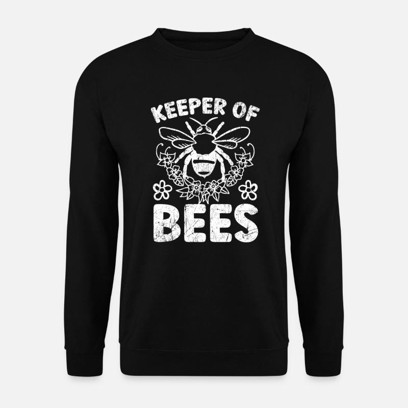 Imker Bienenzucht Honigbienenhalter der Bienen - Unisex Pullover - Schwarz